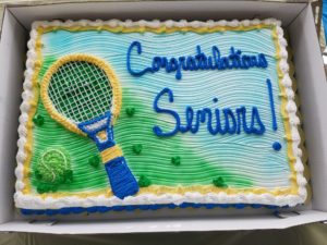 senior day cake