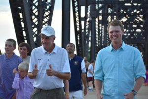 Team on Bridge Walk